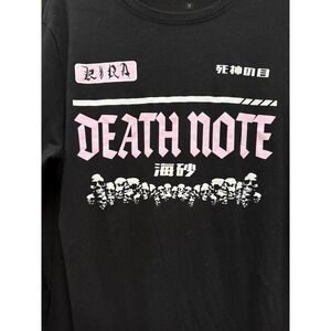 Death Note Anime Long Sleeve Graphic T Shirt Amane Misa Manga‎ Medium